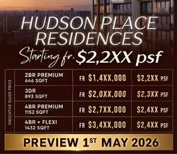 Hudson Place Residences (U/C) (D5), Apartment #610428251